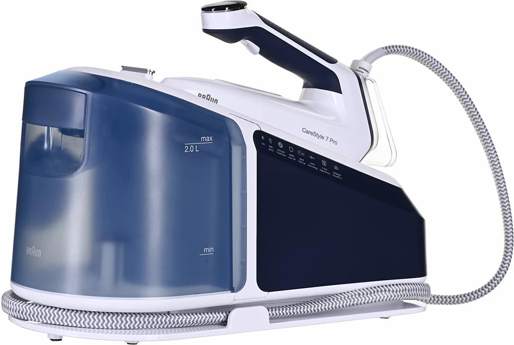 Hekur Braun CareStyle 7 Pro IS 7282 BL, Blu, Bardhë Hekur Braun CareStyle 7 Pro IS 7282 BL, Blu, Bardhë