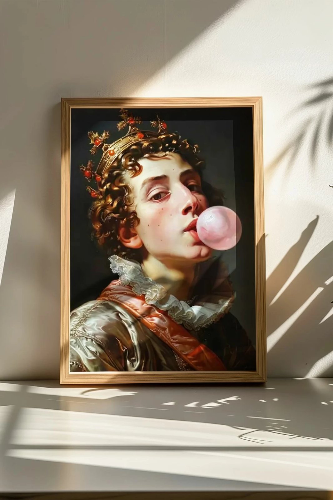 Pikturë dekorative me kornizë, shumëngjyrëshe, Wallity, 50x70cm