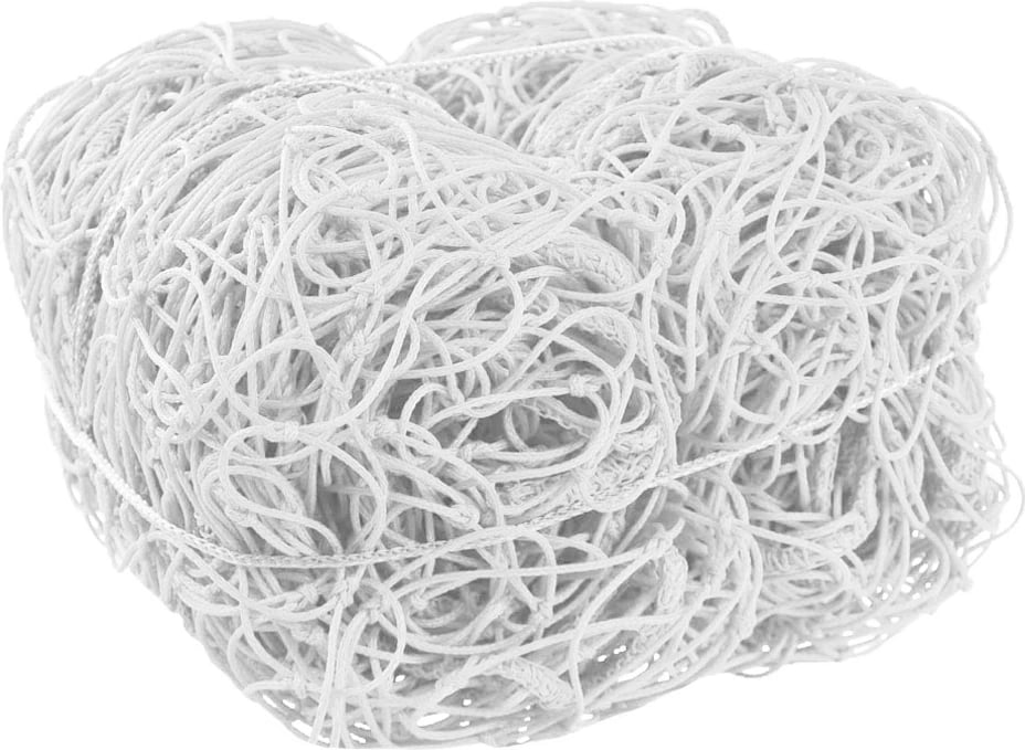 Rrjetë futbolli për të rinj Netex, e bardhë