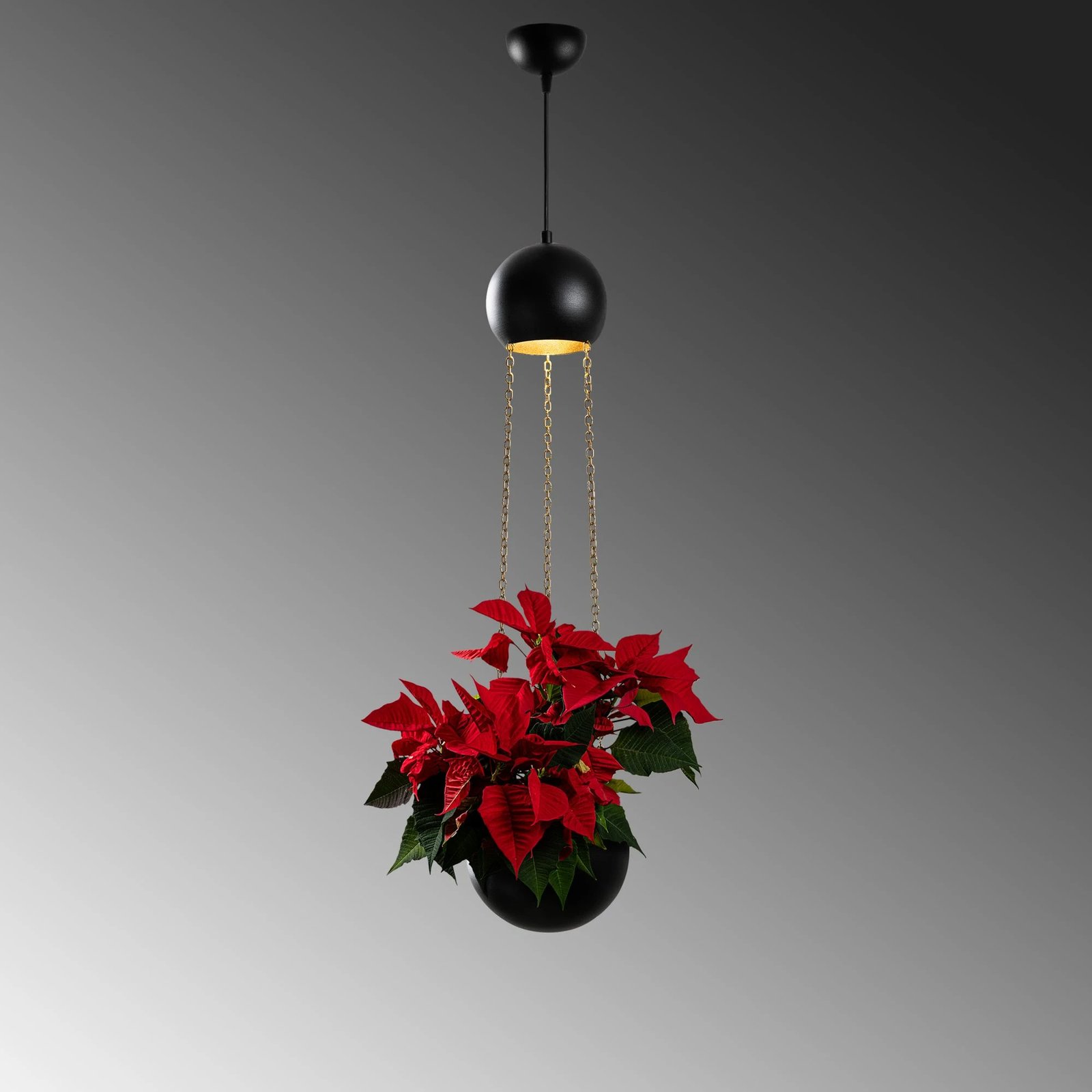 Llambë tavani Opviq, e zezë, 15421