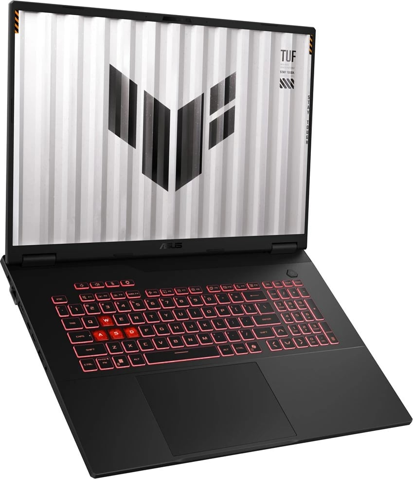Laptop gaming ASUS TUF Gaming A18 FA808UH-S8021, 18", AMD Ryzen 7, 16 GB RAM, 512 GB SSD, NVIDIA RTX 5050, Zi/Gri