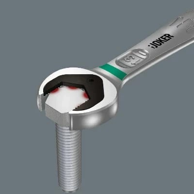 Set çelësa WERA Joker 11 copë, çelik inox, mat