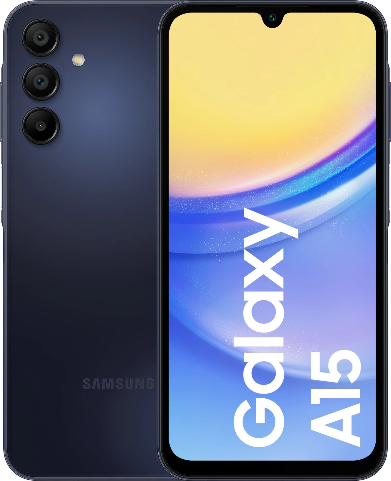 Celular Samsung Galaxy A15, 6.5", 4+128GB, i kaltër/i zi