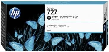 Kartushë bojë, HP, 727 F9J79A, 300 ml, Photo Black