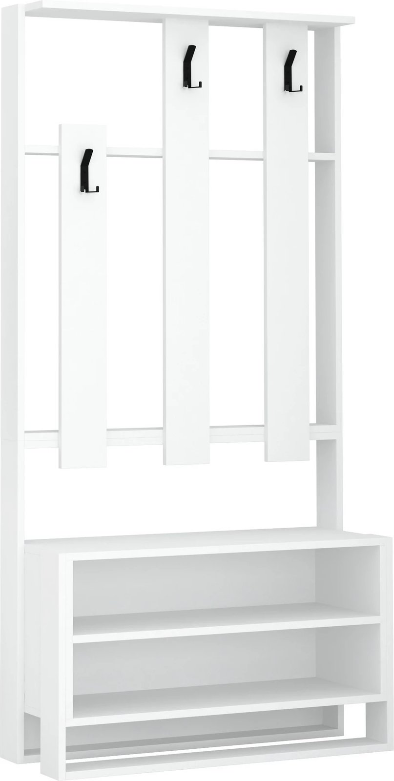 Stendë korridori, ngjyrë e bardhë, Skye Decor, Chester