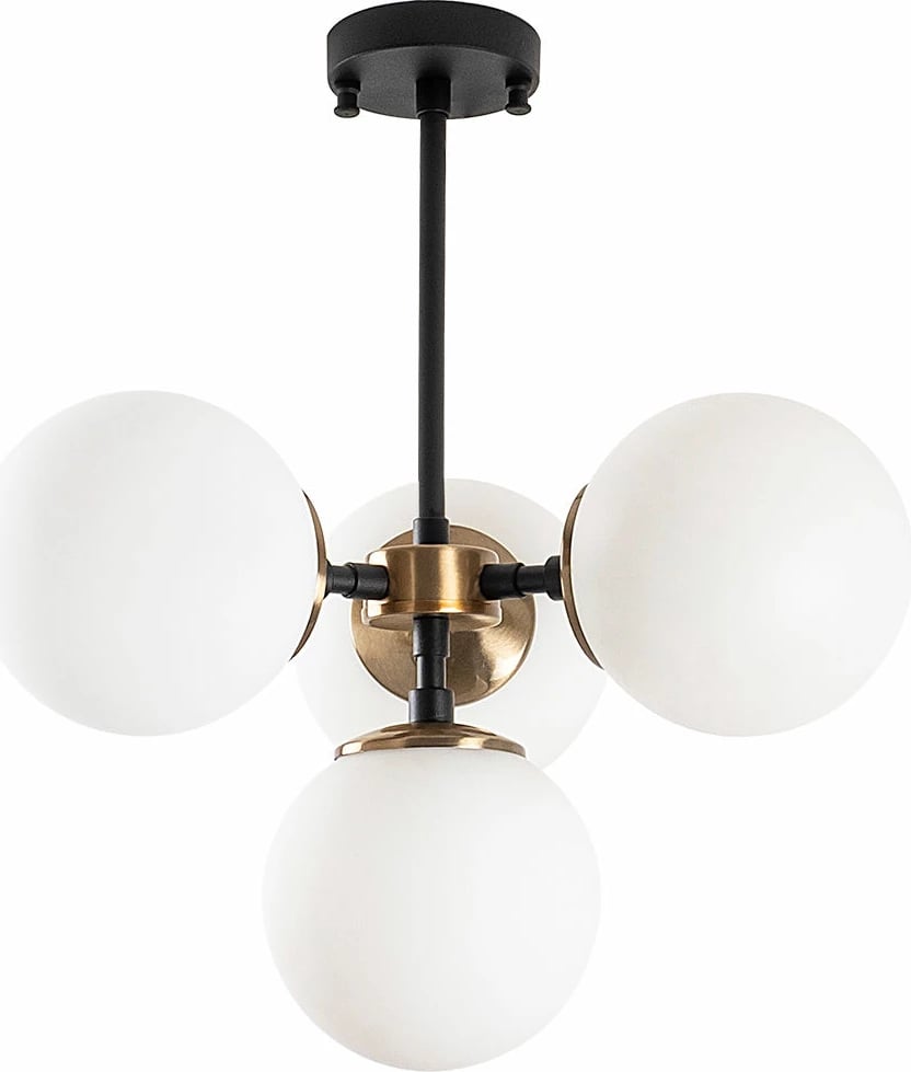 Llambë tavani Opviq, Akkas - 10066, ngjyrë e zezë, antike, krem