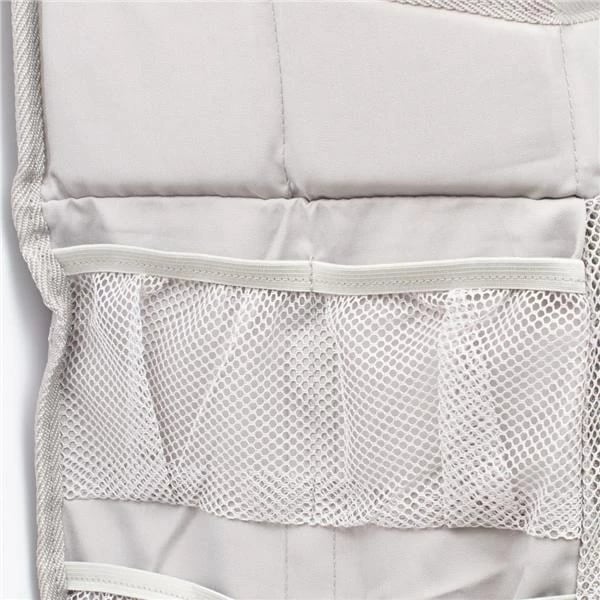 Organizues krevati për bebe, New Baby, TinyTidy, 27x25x48 cm, 100% poliester, gri