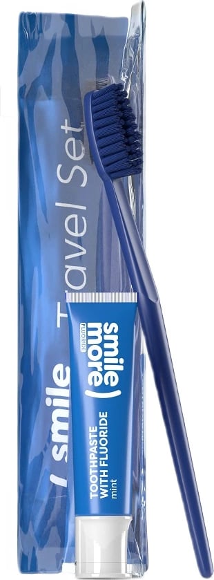 Set pastë dhëmbësh dhe furçë HiSkin Smile 30ml blu