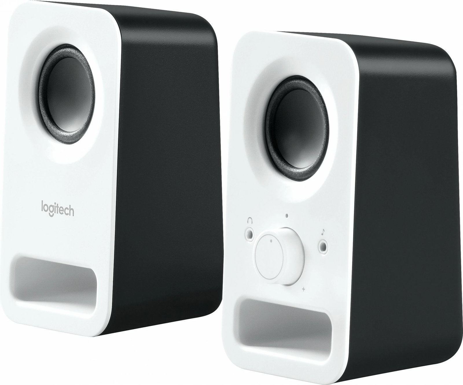 Boksa multimedia Logitech z150, 2.0 kanale, me kabllo, 3 W, të bardhë