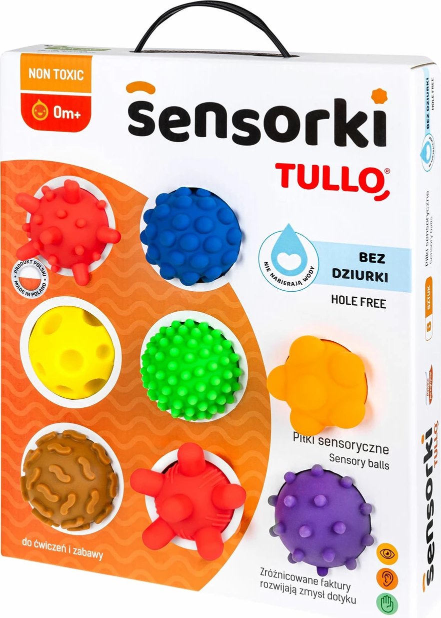 Lodra sensorike për fëmijë AM Tullo, shumëngjyrëshe