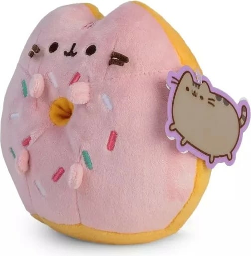 Maskotë pelushi Pusheen Daffi P-252, 14 cm, rozë, shumëngjyrëshe