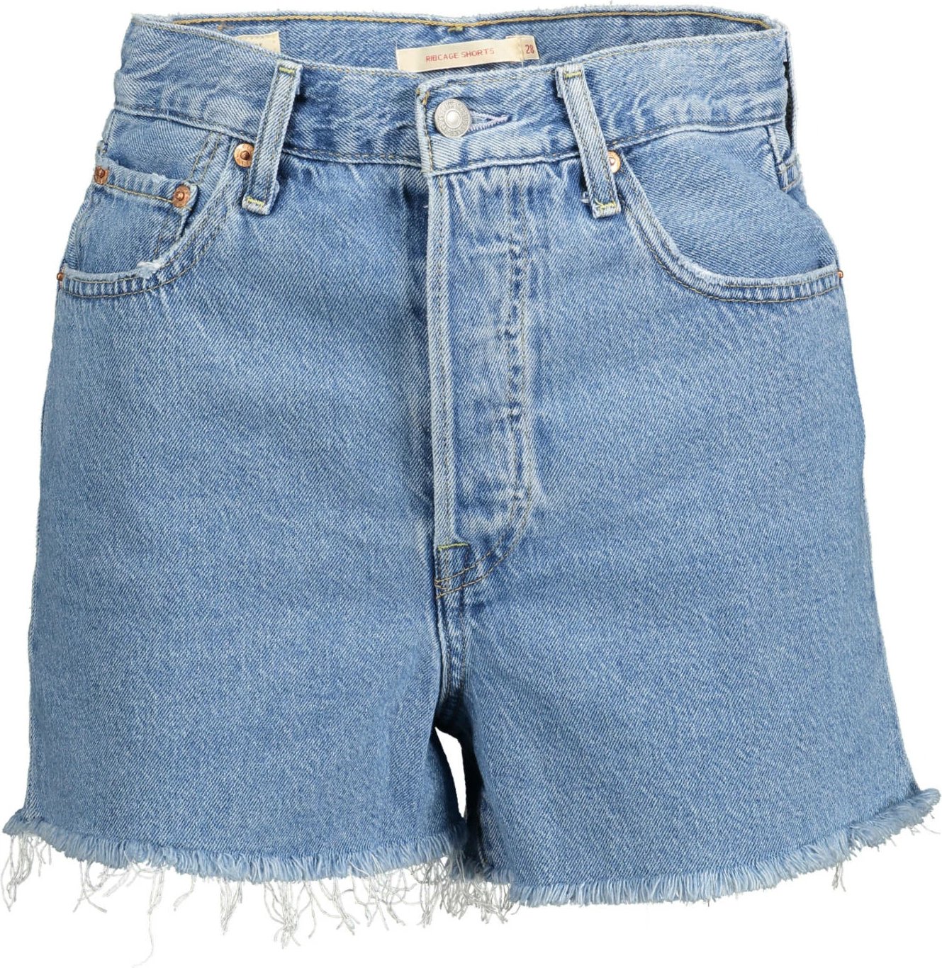 Shorce xhinsi për femra LEVI'S, të kaltërta të çelta