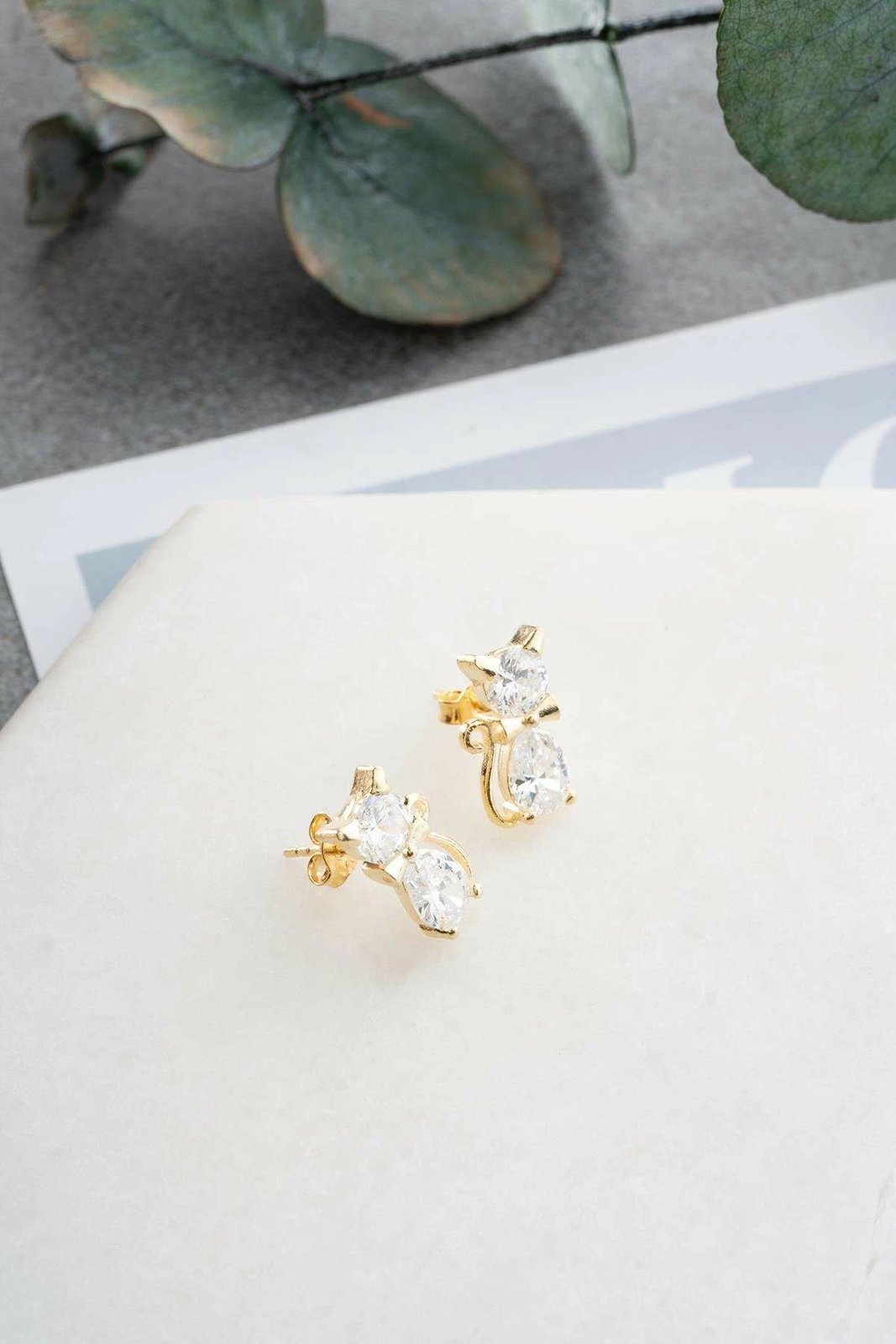 Vathë argjendi Jumeon, i veshur me ar, NRZ1000324