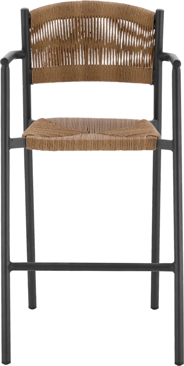 Karrige për bar, alumin, litar bezhë, FH5785.02, 55.5x58x107 cm