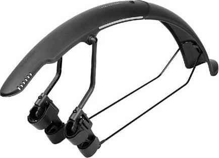 Set mbrojtëse balte për gravel bike Topeak T-TC9667, alumini, zi