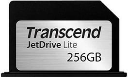 Kartelë memorie Transcend JetDrive Lite 256GB, e zezë/argjendtë