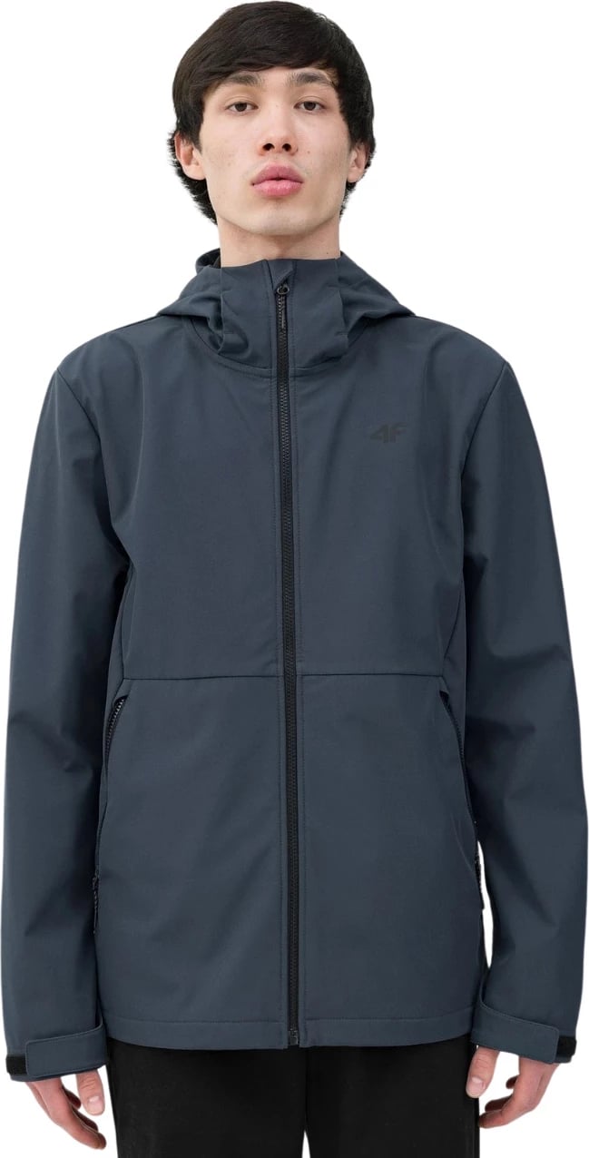 Jakne softshell për meshkuj 4F, gri