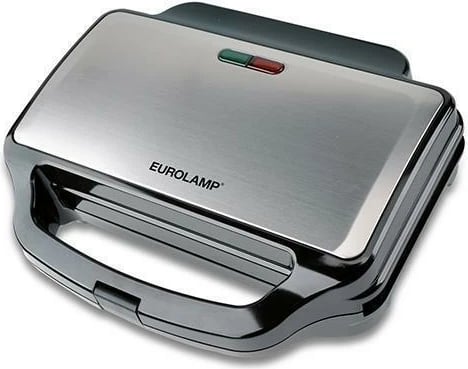 Toster EUROLAMP XXL, 2 feta, 750W, Inoks, i zi