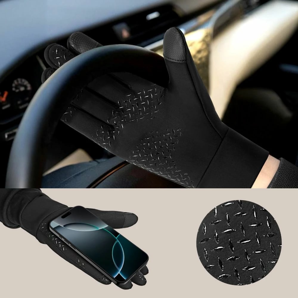 Doreza Tech-Protect WG01 me touch tips, L, të zeza