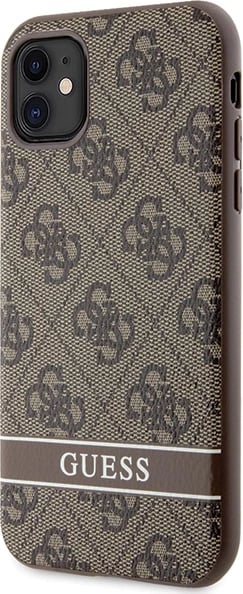 Mbështjellës Guess GUHCN61P4SNW për iPhone 11/XR, hardcase, kafe Mbështjellës Guess GUHCN61P4SNW për iPhone 11/XR, hardcase, kafe