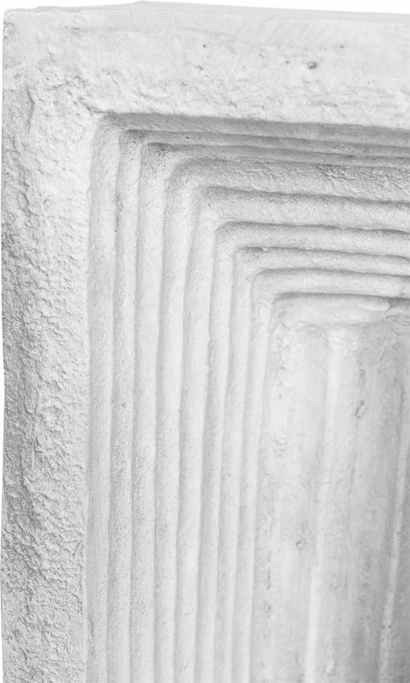 Tavolinë anësore Gate, ngjyrë cimento, 34x34x47