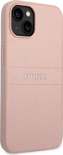 Mbështjellës Guess GUHCP14MPSASBPI për iPhone 14 Plus 6.7", rozë