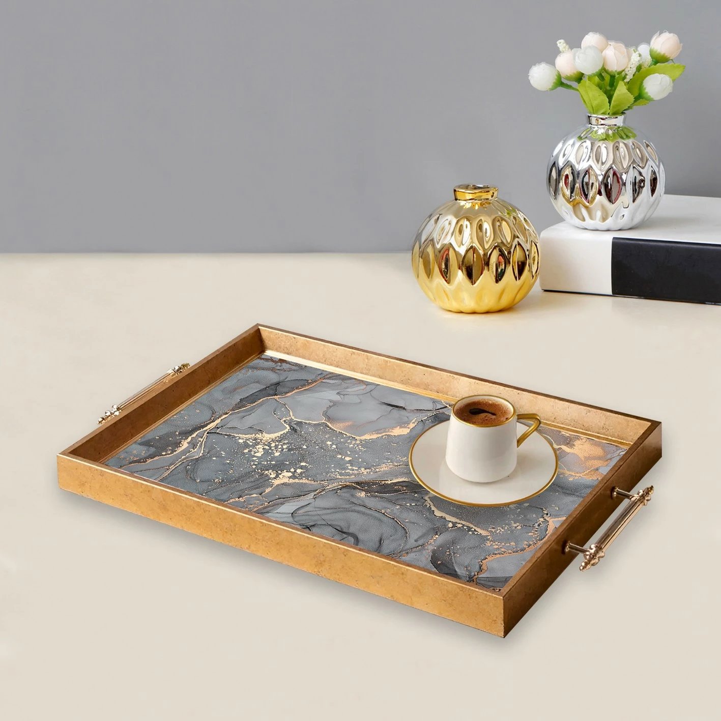 Tabaka qelqi Aberto Design TPEA9874, 50 x 29 x 3.5 cm Tabaka qelqi Aberto Design TPEA9874, 50 x 29 x 3.5 cm