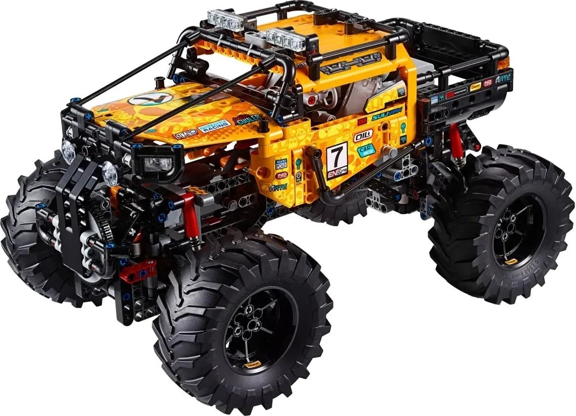 Set LEGO Technic 4X4 X-treme Off-Roader 42099, Portokalli Set LEGO Technic 4X4 X-treme Off-Roader 42099, Portokalli