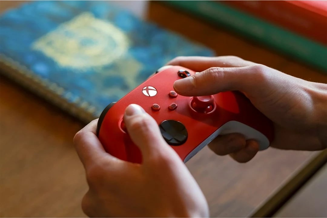 Gamepad Microsoft Xbox Wireless Controller QAU-00012, Bluetooth/USB, i kuq Gamepad Microsoft Xbox Wireless Controller QAU-00012, Bluetooth/USB, i kuq