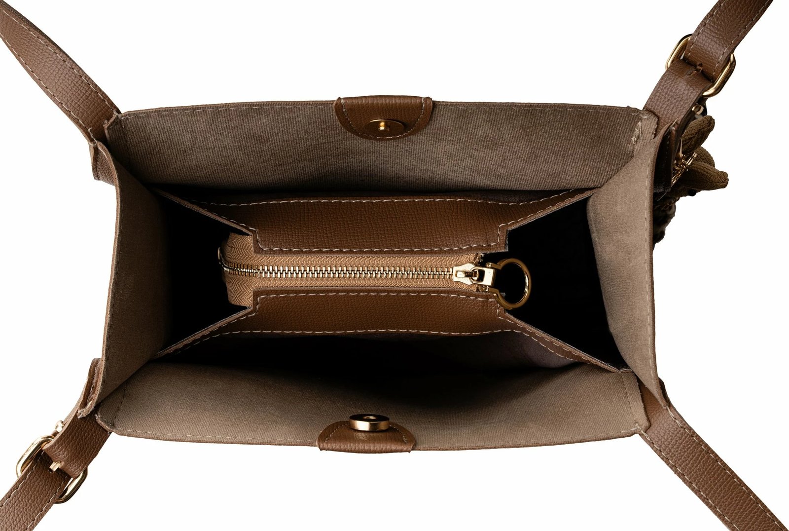 Çantë tote Lucky Bees, ngjyrë mink, 352