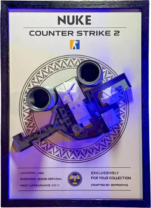 Kornizë CS2/CS:GO - 3D Map Nuke