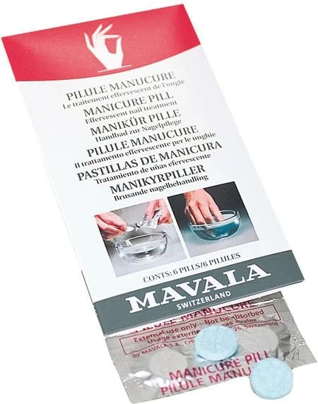 Tableta për manikyr MAVALA Pastillas Manicura 6 copë uniseks