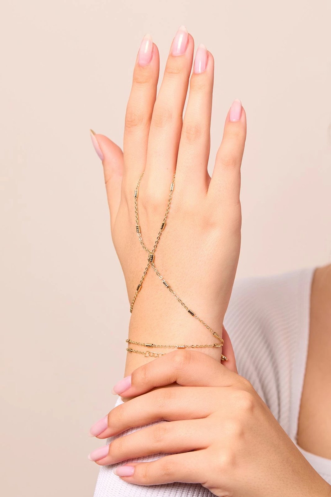 Zinxhir metalik ngjyrë ari, Elika, CSHM9956A