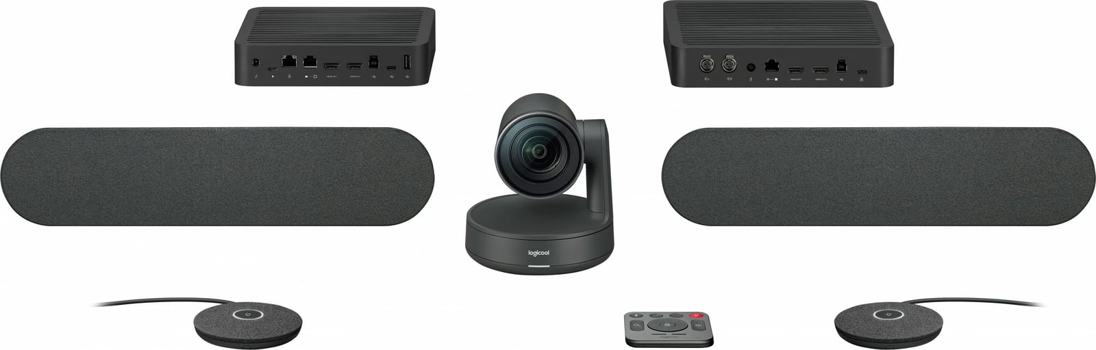 Sistem video konferencash Logitech Rally, 4K Ultra HD, 15x, Zi