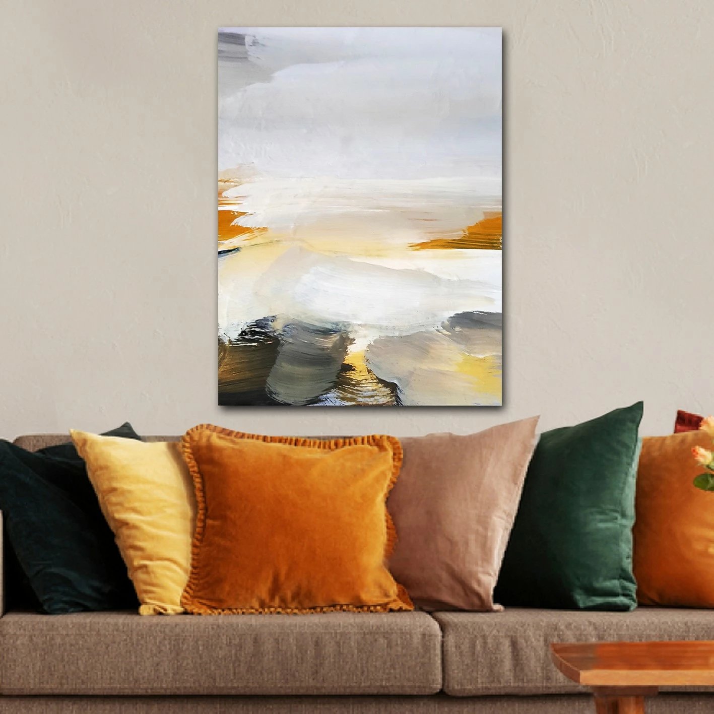 Pikturë dekorative në kanavacë, shumëngjyrëshe, 70x100cm