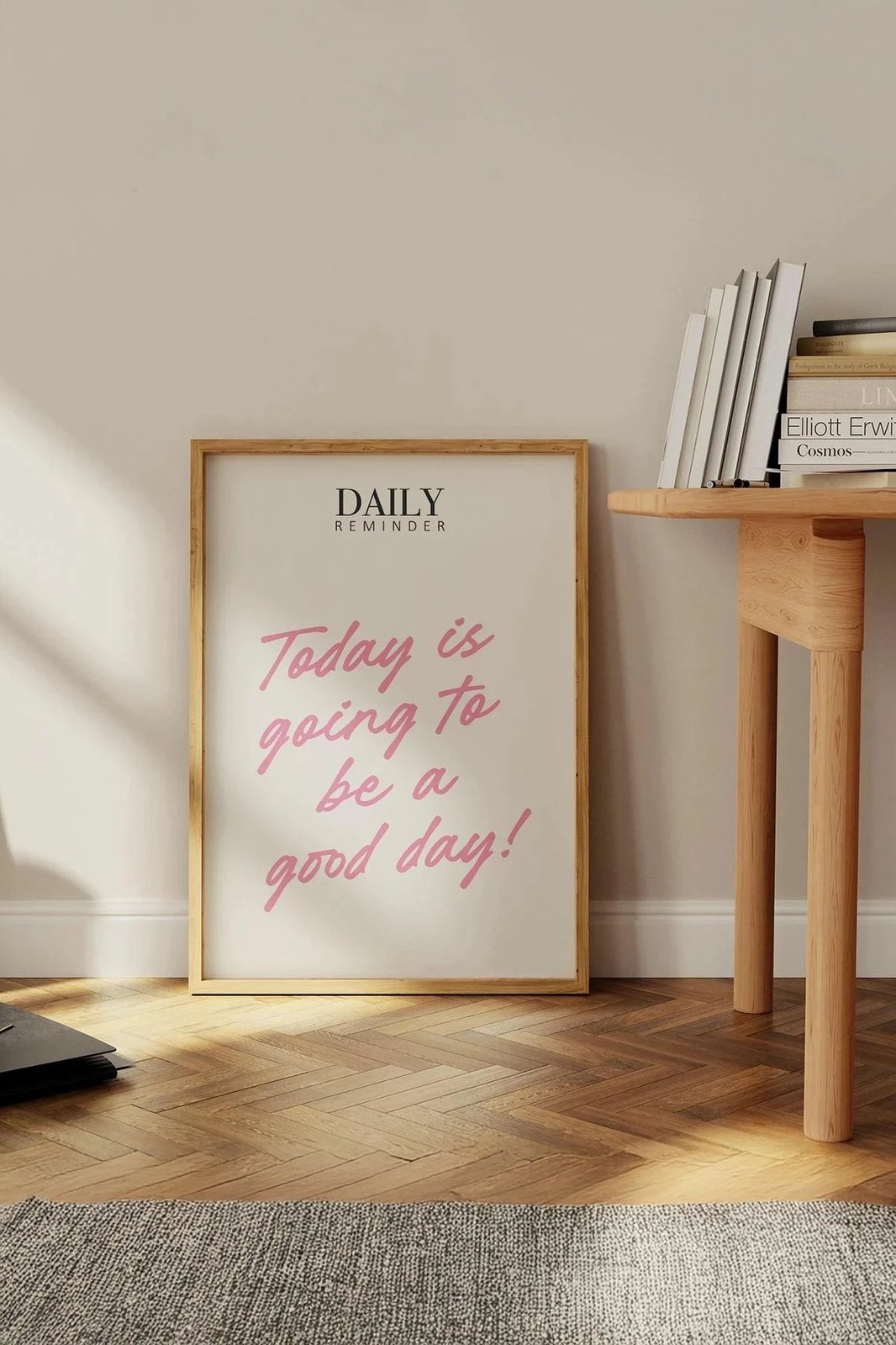 Pikturë dekorative me kornizë, shumëngjyrëshe, Wallity, Ersy1Ham18, 33x48cm