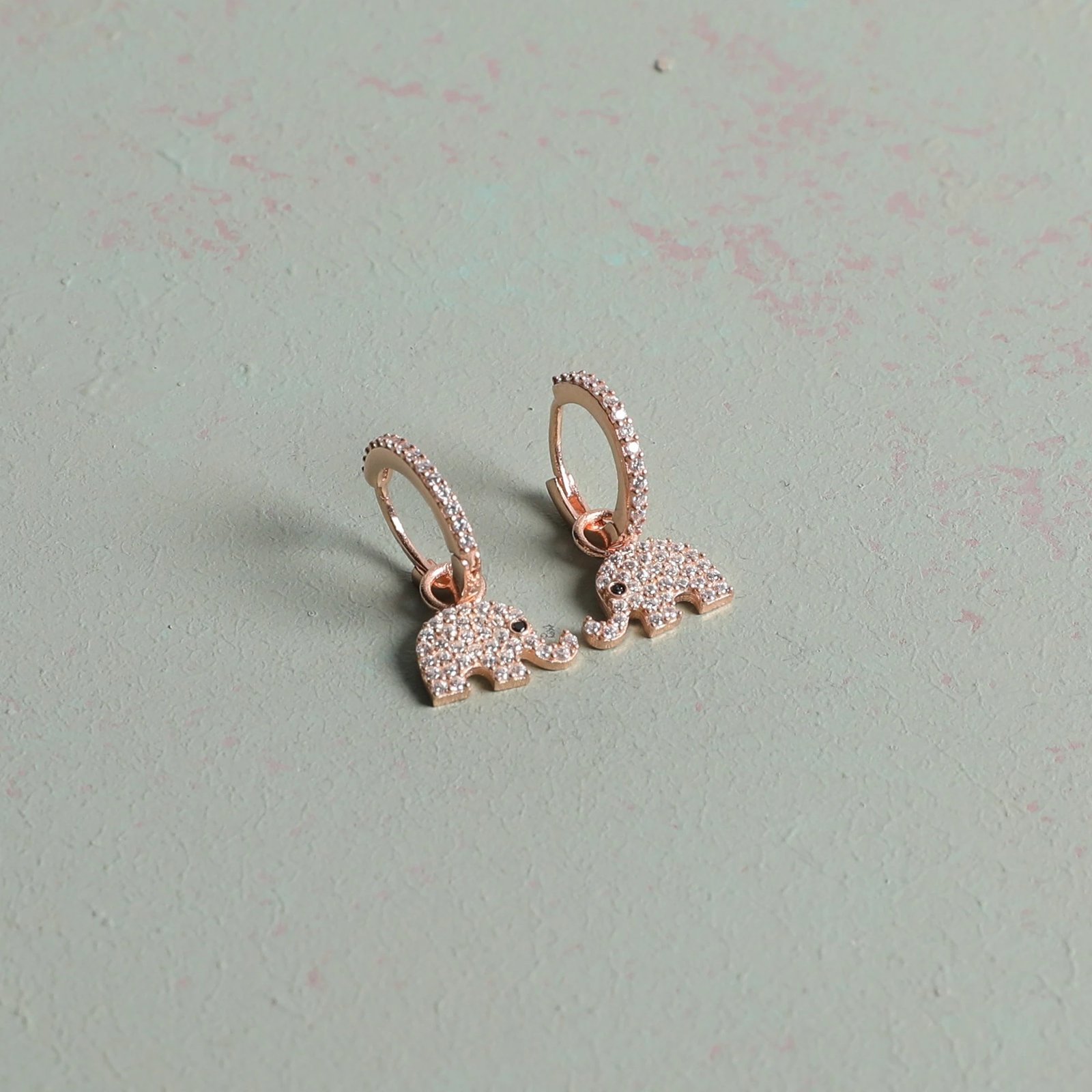 Vathë argjendi Jumeon, ngjyrë rozë e artë, 10142FİL