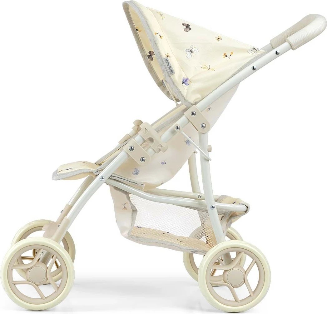 Karrocë lodër për kukulla Milly Mally Natalie Nature, krem, 53.5 cm