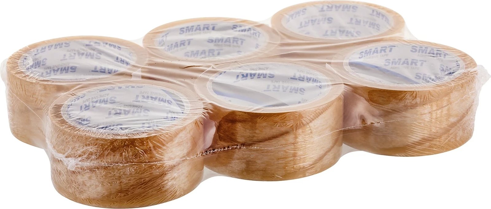 Shirit ngjitës akrilik BESTPAK Smart, 48 mm x 60 m, 6 copë, Gri