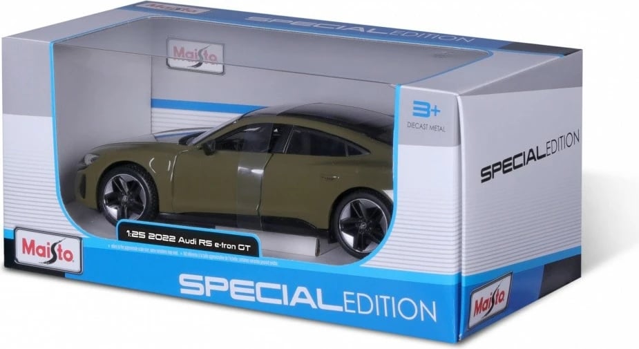 Model makine Maisto Audi RS E-Tron GT 2022, 1:25, Metal, Gjelbër