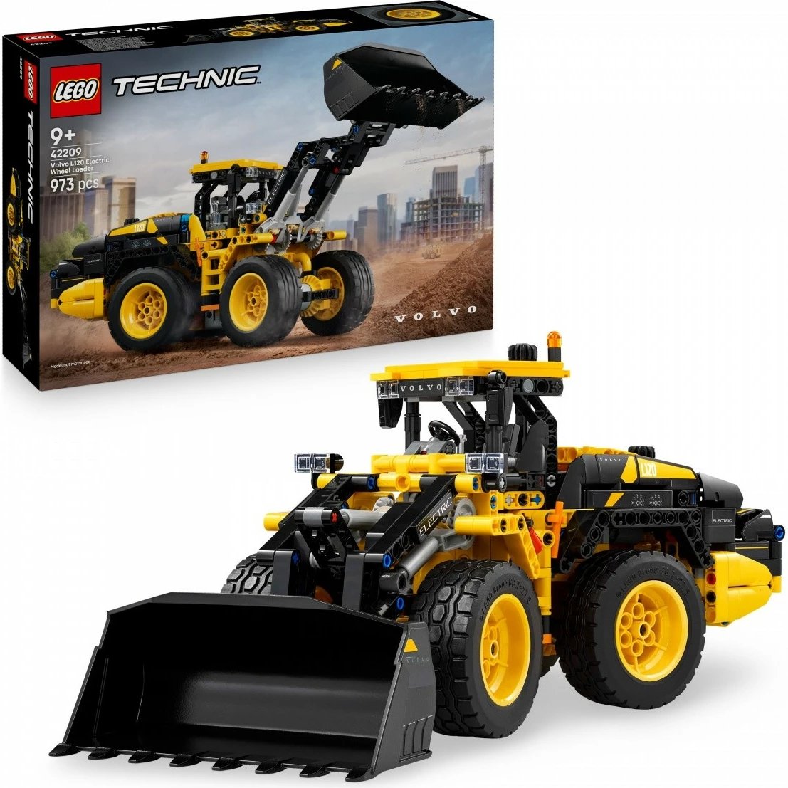 Set ndërtimi LEGO Technic Volvo L120 Electric Wheel Loader 42209, 973 pjesë