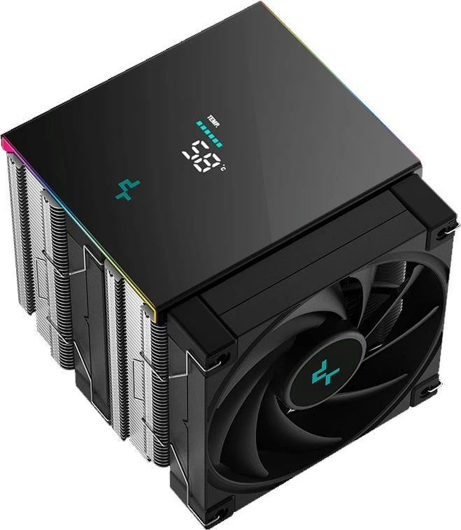 Kasë ftohëse procesori DeepCool AK620 DIGITAL SE, 2 ventilatorë, RGB, e zezë