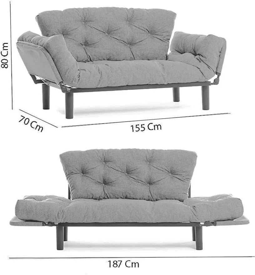 Divan i dyfishtë, shtrat, patchwork, Nitta Atelier del Sofa