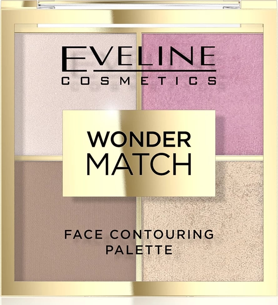 Paletë konturimi fytyre Eveline Cosmetics Wonder Match 01, 10g