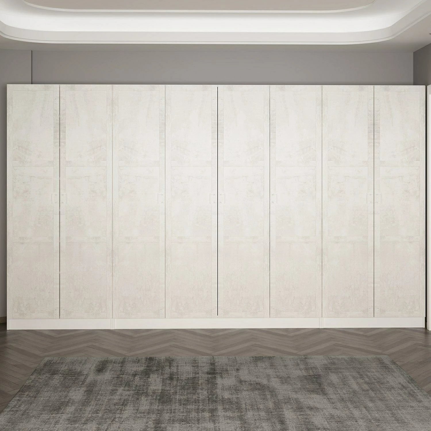 Stendë korridori Skye Decor, Noah - 8239, e bardhë, 360x210x35cm