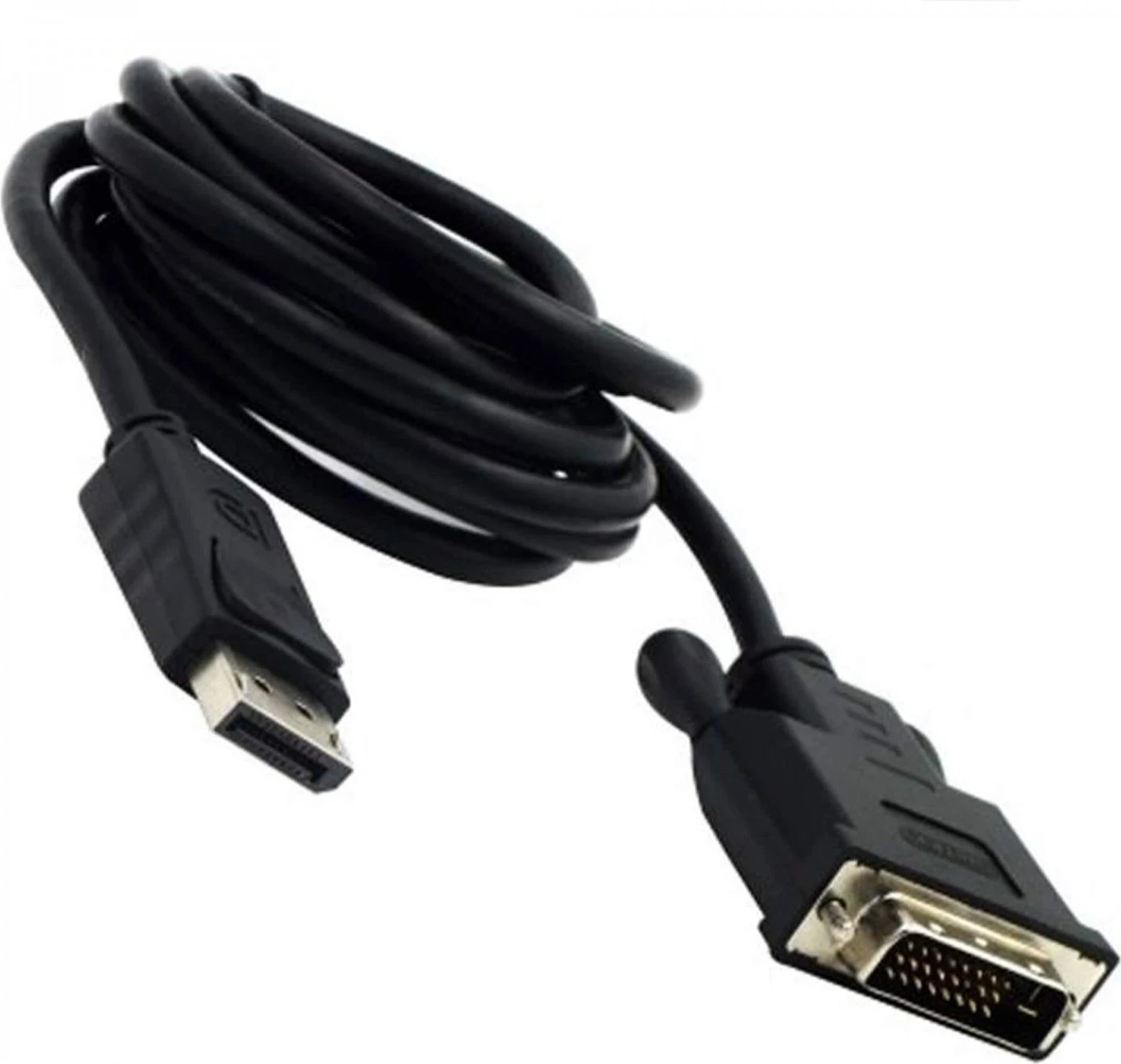 Kabllo Unitek DisplayPort në DVI, 1.8m, e zeza