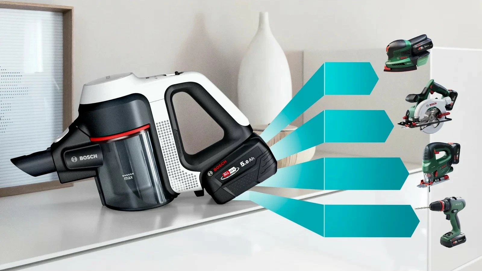 Fshesë me korrent Bosch BSS715CARP, pa qese, 0.3L, 18V, e zezë/argjendtë/e bardhë Fshesë me korrent Bosch BSS715CARP, pa qese, 0.3L, 18V, e zezë/argjendtë/e bardhë