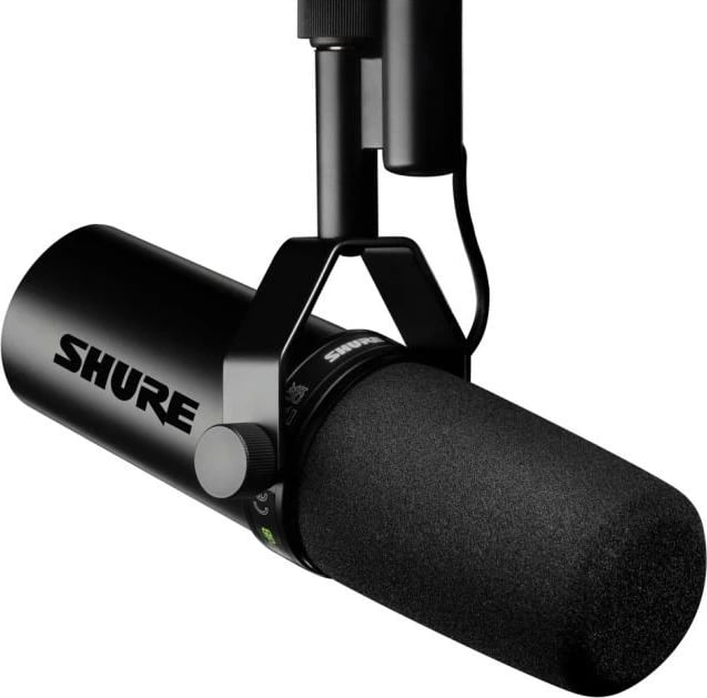 Mikrofon dinamik me parapërforcues, Shure SM7dB, XLR, i zi