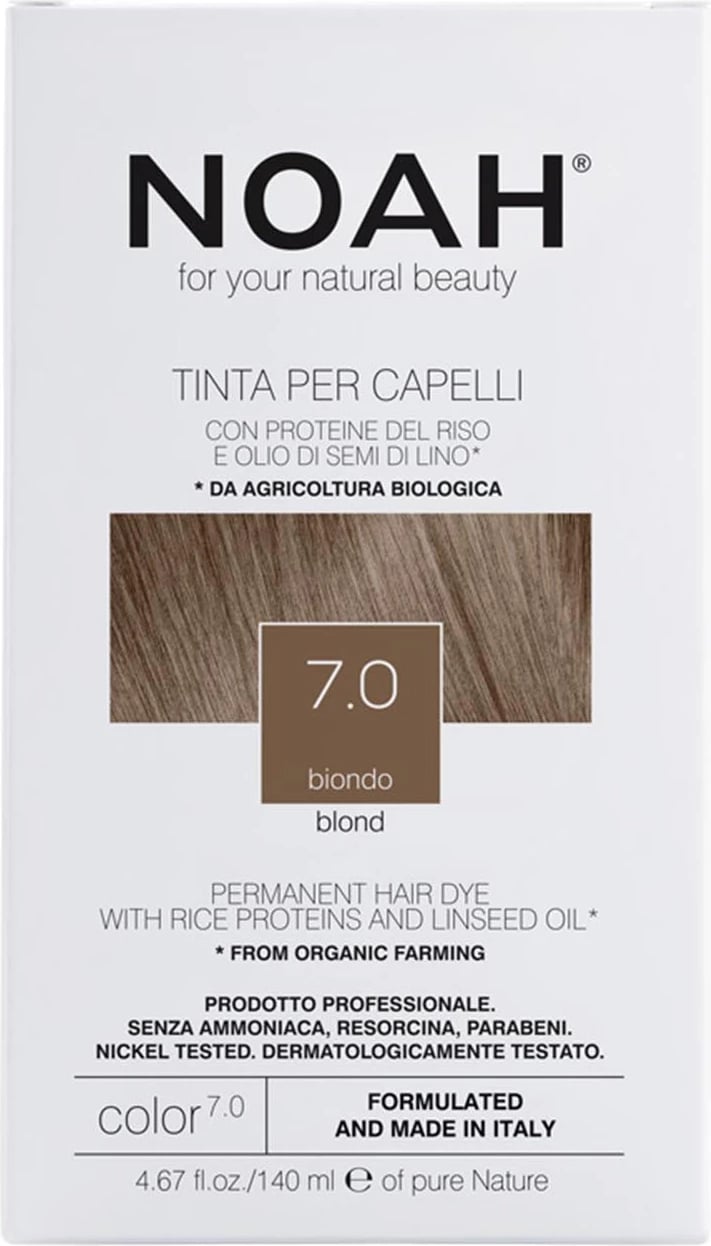 Bojë për flokë NOAH blond 7.0 unisex 140ml
