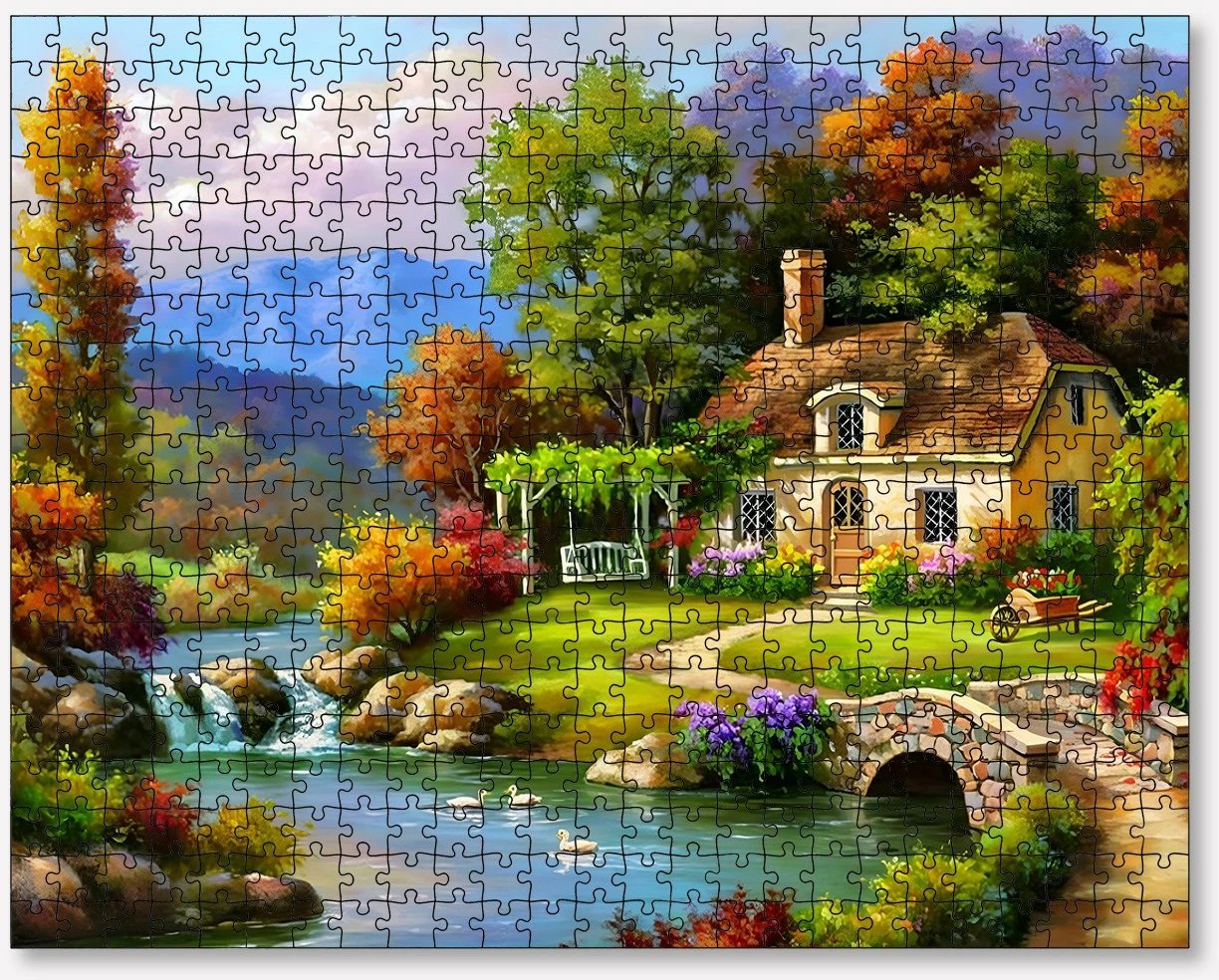 Puzzle 1000 copë, Evila Originals, shumëngjyrësh, PZL_07_1000